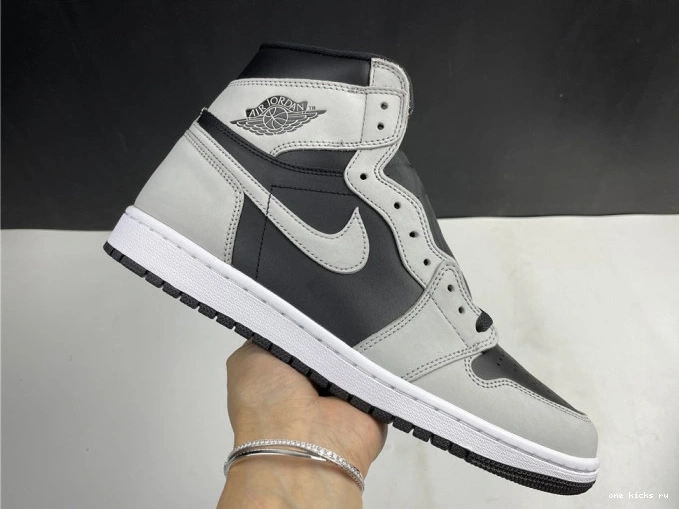 Chep Onekick 555088-035 Light Retro White 1 Jordan High Black Air Grey Smoke 0801